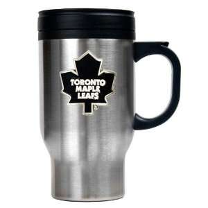 Toronto Maple Leafs NHL Stainless Steel Travel Mug   Primary Logo 