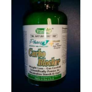  Vitamin Hut Carbo Blocker with Gas Relief Enzyme Phase 2 