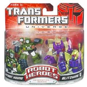  Transformers Universe Robot Heroes Autobot Hound and 