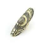Aztec Armour Ring Knuckle Boho Vintage Gold Tribal, Gift Boxed