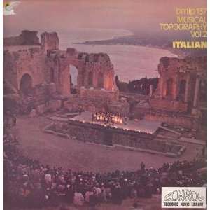    ITALIAN LP (VINYL) UK CONROY 1976 MUSICAL TOPOGRAPHY VOL 2 Music