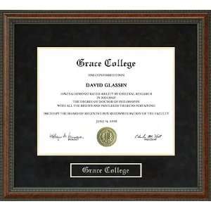  Grace College Diploma Frame