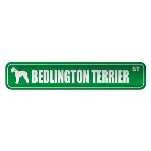   BEDLINGTON TERRIER ST  STREET SIGN DOG: Home 