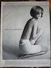 1964 Vintage MAIDENFORM Concertina Girdle Cant Creep Up Ride Down Ad