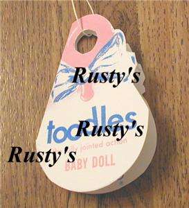 1950s Am. Character Jtd. TOODLES BABY Wrist Hang TAG  