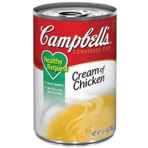Campbells Healthy Request Cream Of Chicken Soup, 10.75 oz, 24 ct 