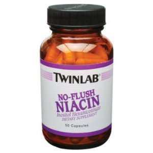  Twin Labs No Flush Niacin Caps 50 CT. Health & Personal 