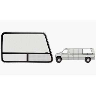 CRL Accent Frame T Slider Window   Driver Side Rear 1992+ Ford Vans 42 