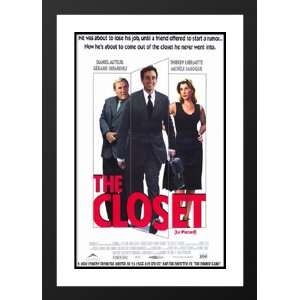  The Closet 32x45 Framed and Double Matted Movie Poster 
