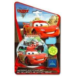  Cars 2 Notepad And Stamp Set Case Pack 48