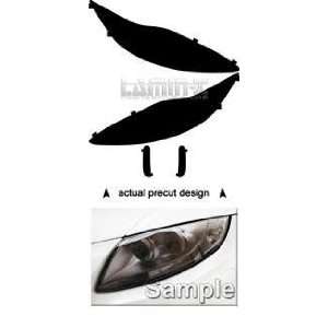 Ford Fiesta (2011, 2012) Headlight Vinyl Film Covers by LAMIN X ( TINT 