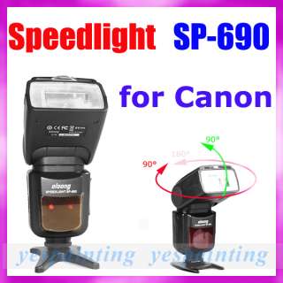 TLL Flash Speedlite for Canon EOS 60D 600D 7D DSLR  