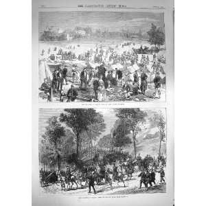   1870 Defence Paris Camp Francs Tireurs Mont Valerien