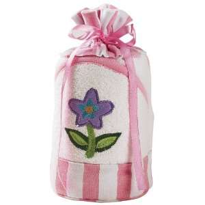  Elegant Baby Grow Little Garden 100% Cotton Hooded Towel 