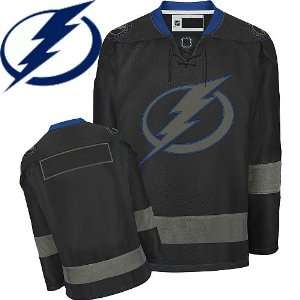 Tampa Bay Lightning Black Ice Jersey Blank Hockey Jersey(All are Sewn 