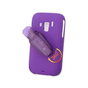   Cell Phone Case for HTC Tilt2 AT&T   PURPLE: Cell Phones & Accessories