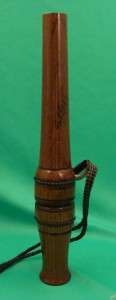 Paul Kingyon Flute Goose duck Call Signed EXC  