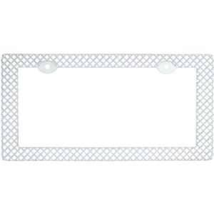  BELL MESH CHROME LICENSE PLATE FRAME 