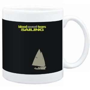 Mug Black  Blood, sweat, tears   Sailing  Sports: Sports 