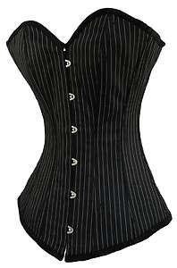   Authentic Steel Boned Extra Long Tight Lacing Overbust Corset  