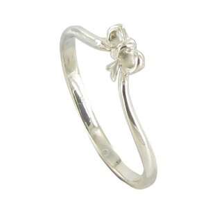  Silver Bow Tie Ring   size 5.50 Stéphanie Ducauroix Jewelry