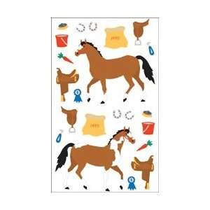  Mrs. Grossmans Stickers Horse Tack; 4 Items/Order: Arts 
