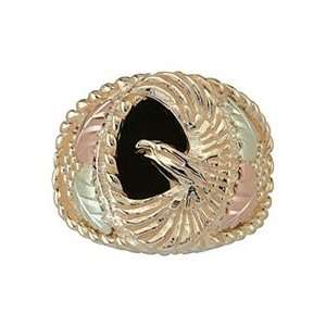  Onyx Black Hills Gold Ring: Black Hills Gold Jewelry by 