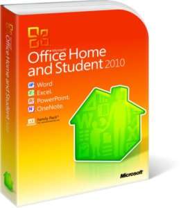 Microsoft Office Home and Student 2010 Retail Box  