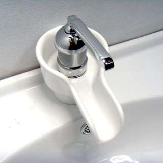Luxury Porcelain Bathroom Basin Faucet Mixer Tap A543  