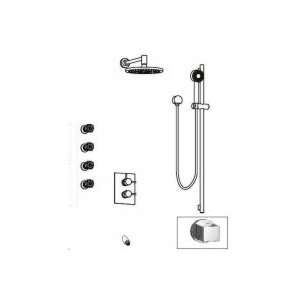   Shower Kit with X Square Handle KIT90 075X2.PC: Home Improvement