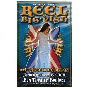  Reel Big Fish Concert Poster Handbill Boulder CO 