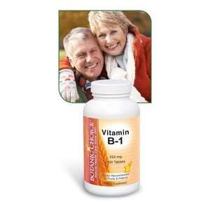   Botanic Choice Vitamin B 1 Thiamin 100 tablets: Health & Personal Care