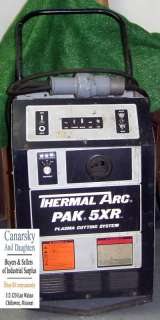 USED THERMAL ARC PAK 5XR PLASMA CUTTING SYSTEM  