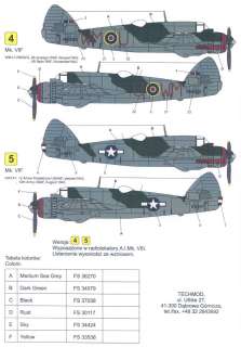 Techmod Decals 1/48 BRISTOL BEAUFIGHTER Mk VIF  