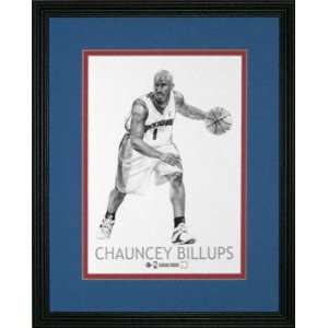  Chauncey Billups Detroit Pistons 5x7 Framed Print Sports 