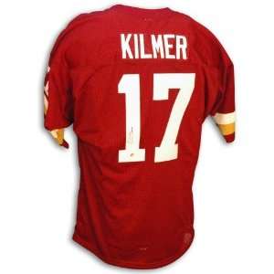  Billy Kilmer Autographed/Hand Signed Red Jersey with 72 