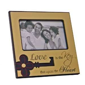  8x8 Picture Frame Love Is the Key That Opens the Heart 