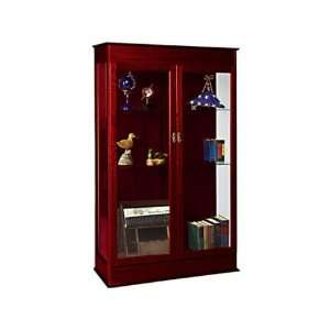  Traditional Wood Display Cabinet (48Wx77H)