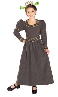 SHREK DELUXE FIONA HALLOWEEN COSTUME Dress Child 10782  