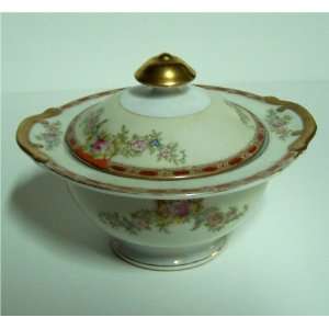  Royal Chester Ogden China Sugar Bowl with Lid: Kitchen 