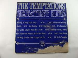THE TEMPTATIONS Greatest Hits GORDY LP  