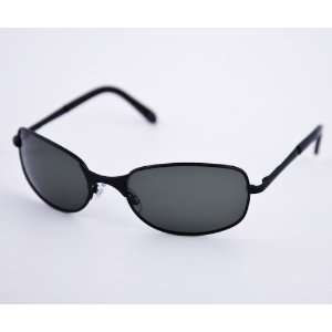 : The Collective   Black Metal Frame Sunglasses with Grey Lenses The 
