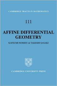 Affine Differential Geometry Geometry of Affine Immersions 