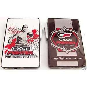  UFC MMA BJ PENN Collectible Lighter Re Fillable 