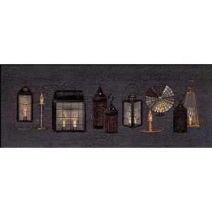  Tin Lanterns   Poster by Susan Clickner (20x8)