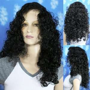  Long Black Curly Afro Wig: Office Products