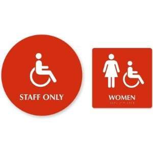  Accessible Pictogram & Women Pictogram BrightSigns Kit 