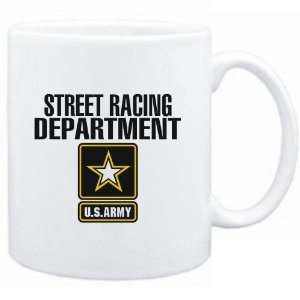  Mug White  Street Racing DEPARTMENT / U.S. ARMY  Sports 
