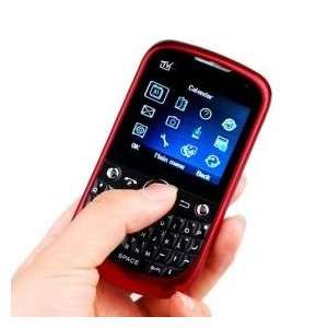   Trackball Design Cell Phone Black and Red (2GB TF Card): Electronics