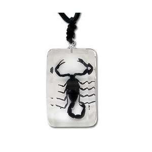 Black Scorpion Necklace